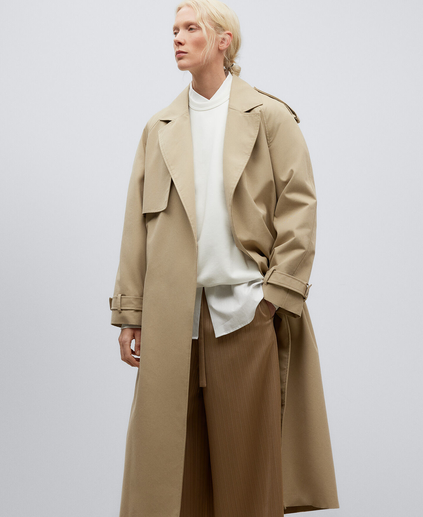 Adolfo sale trench coat