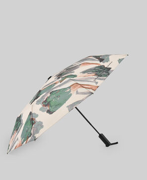 Automatic folding umbrella woman
