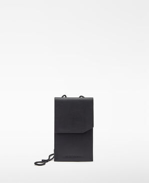 Porta-telemóvel em pele para homem