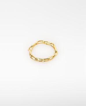 Ring mit unregelm&auml;&szlig;igen Kettengliedern