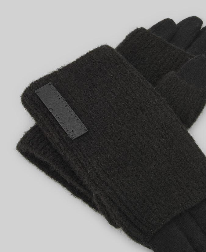 Adolfo dominguez Guante doble capa punto mujer