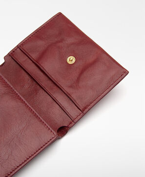 Ori&oacute;n washed leather expandable wallet