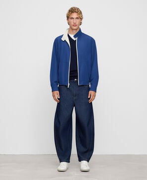 Nylon reversible jacket