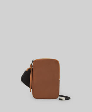 Recycled nylon mobile phone holder woman