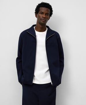 Chaqueta nailon y viscosa hombre