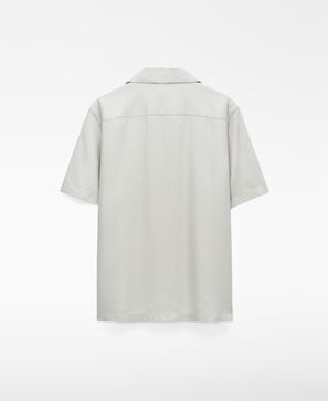 Camisa de bowling em lyocell respons&aacute;vel