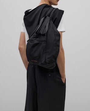 Shopper nailon negro hombre