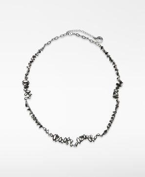 Set crystal necklace woman