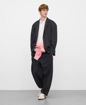 Pólo em piqué de algodão orgânico homem