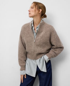 Bomber punto mujer