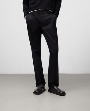 Slim fit chino trousers man