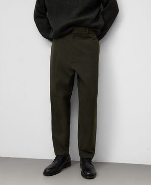 Pantalón barrel fit algodón hombre