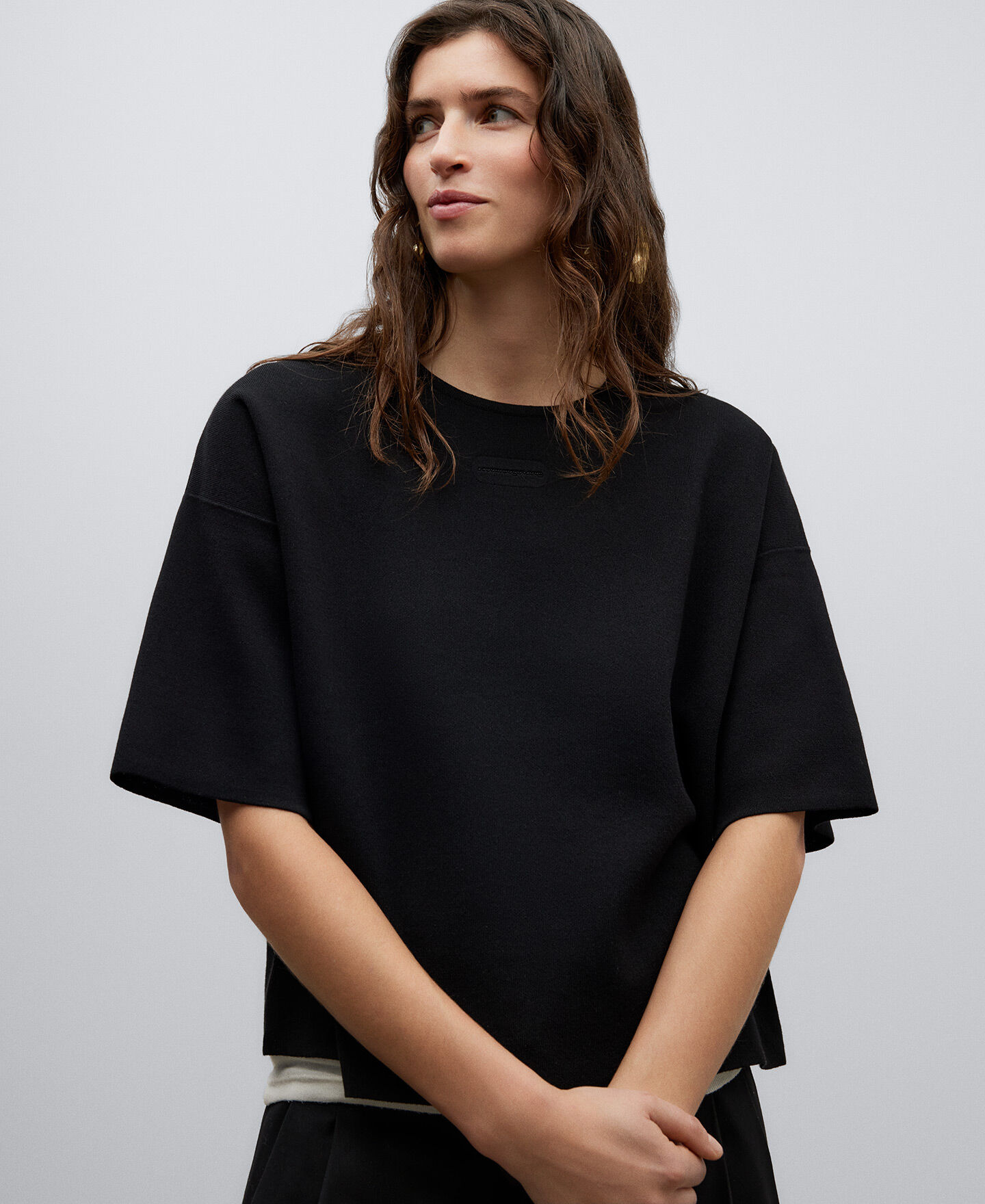 Short sleeve cotton new arrivals sweater