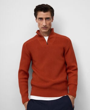 Sweatshirt aus Bio Baumwollstrick