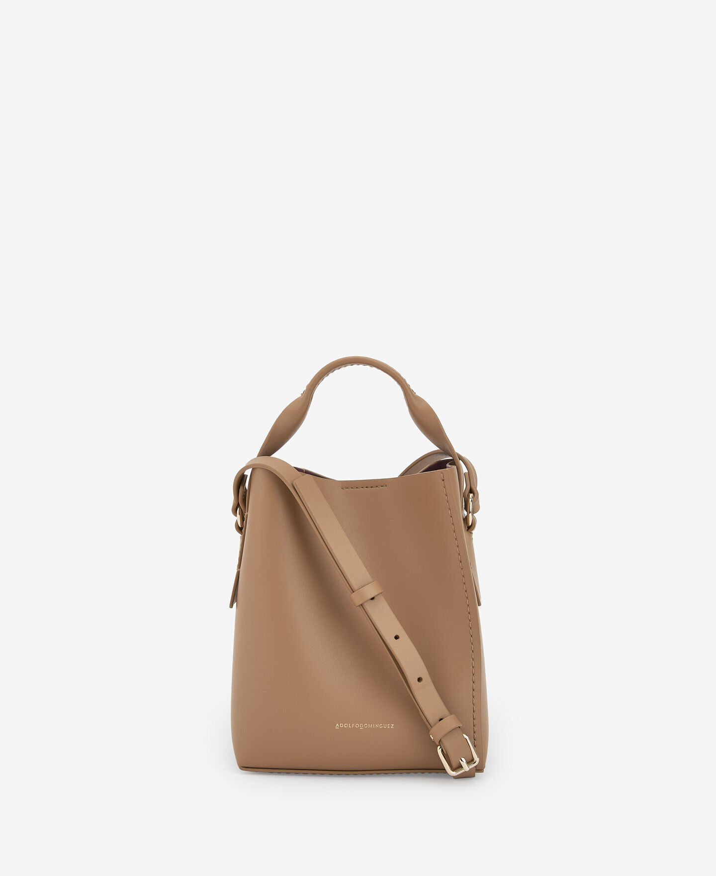 Responsible leather camel hobo bag AD USA