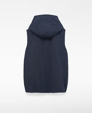 Gilet matelass&eacute; r&eacute;versible &agrave; capuche