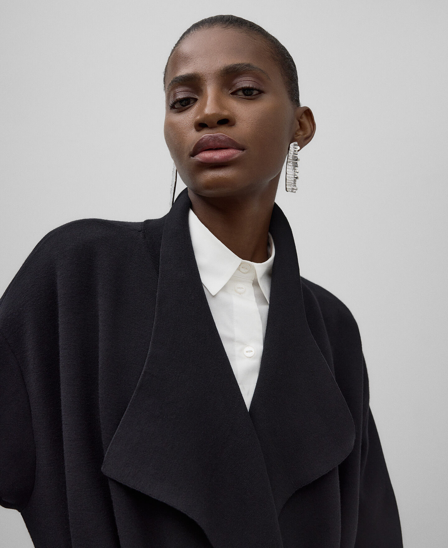 Manteau en maille femme shop