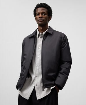 Veste matelassée à col rabattu pour homme