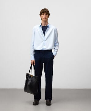 Regular fit chino trousers man