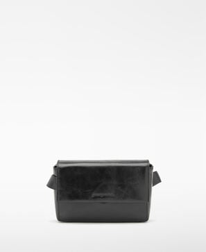 Bolso cintur&oacute;n piel