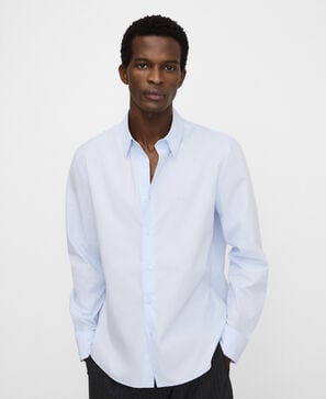 Camisa regular fit algod&oacute;n org&aacute;nico