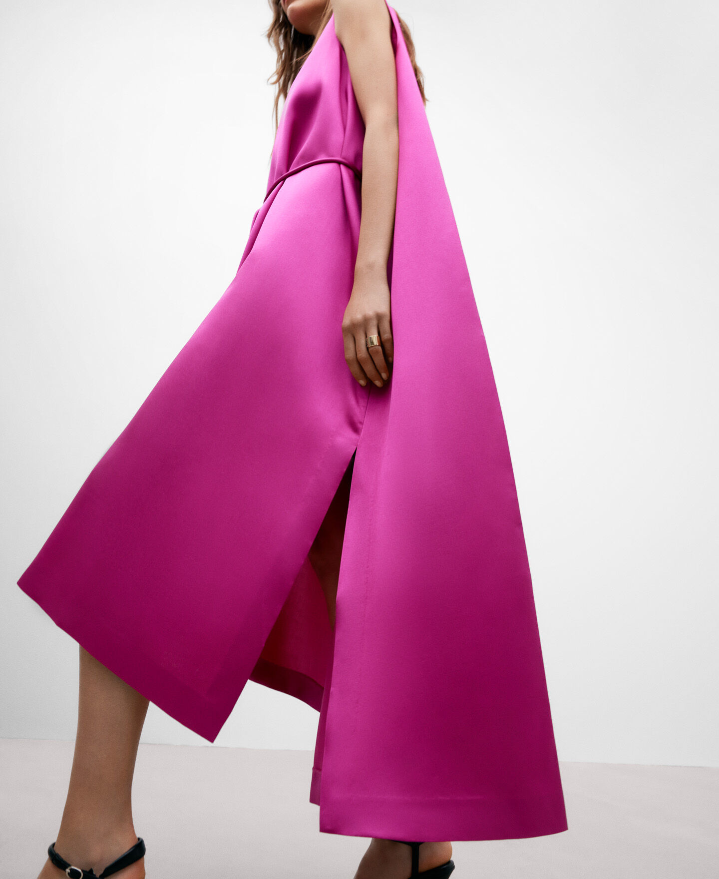 Vestido rosa deals adolfo dominguez