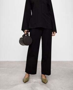 Straight tailored trousers