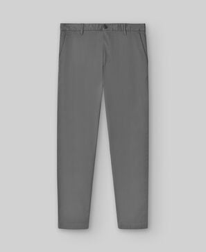 Cotton twill chino trousers man