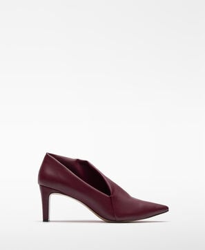 Zapato salón abotinado mujer