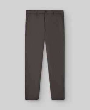Cotton twill chino trousers man