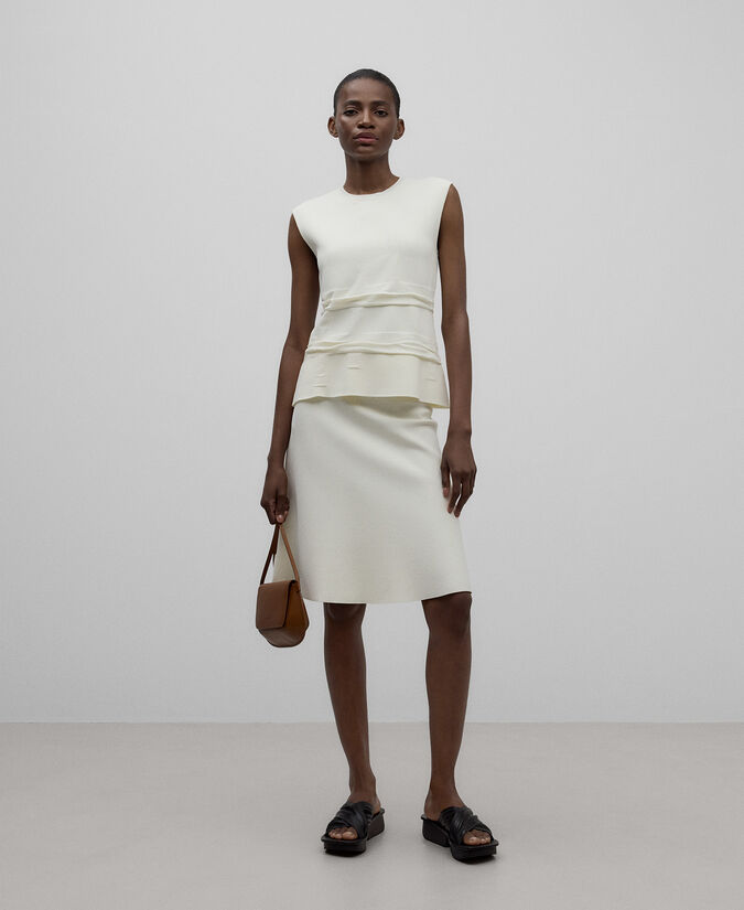 Adolfo dominguez Top punto crudo mujer Ofertas | Ropa