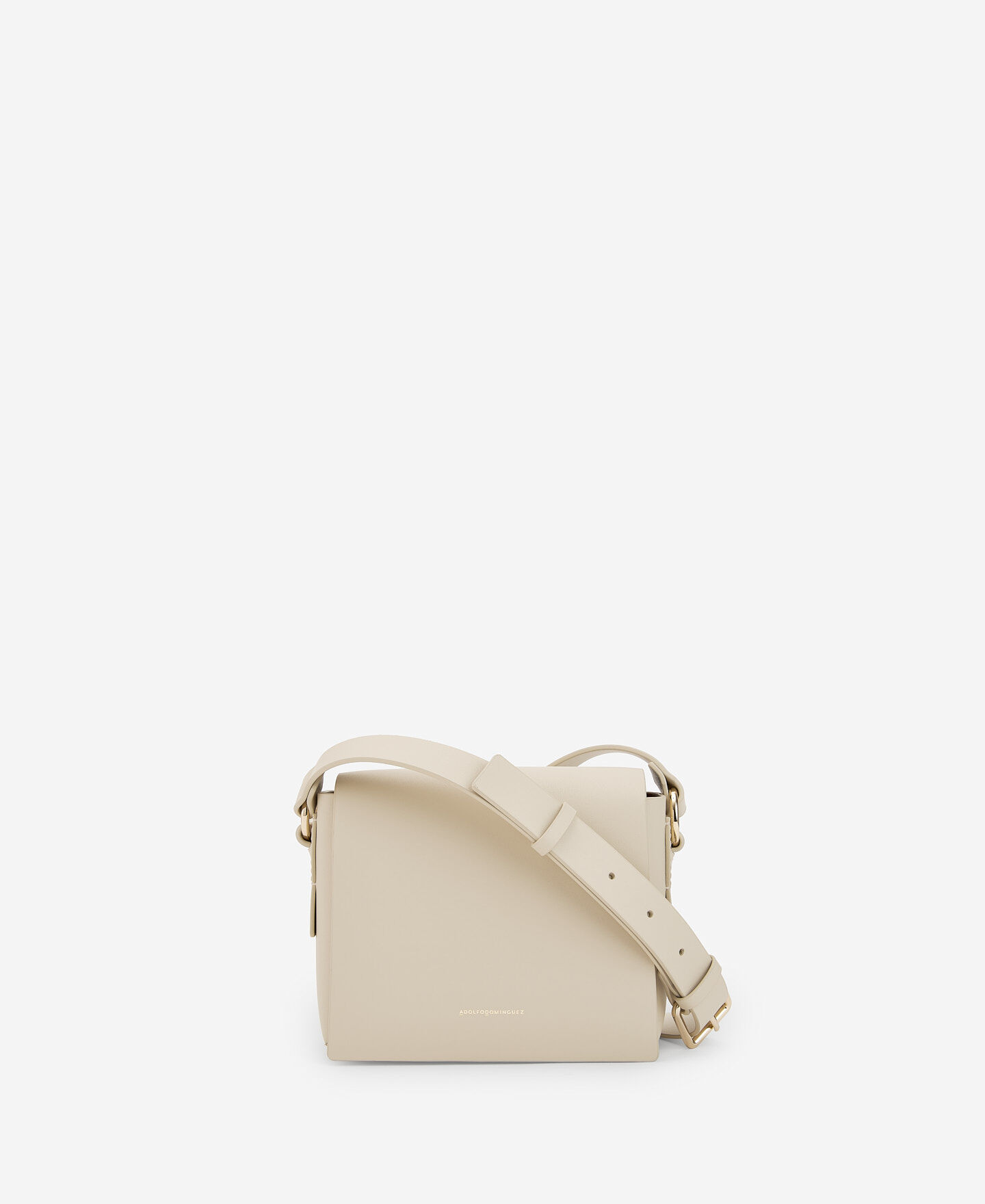 Responsible leather beige shoulder bag AD Europa