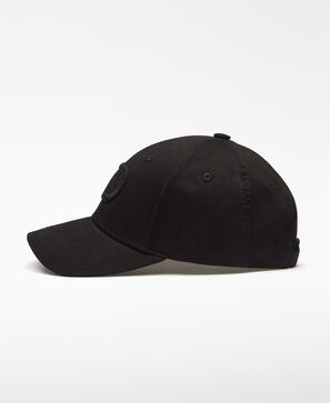Cotton embroidered logo cap woman