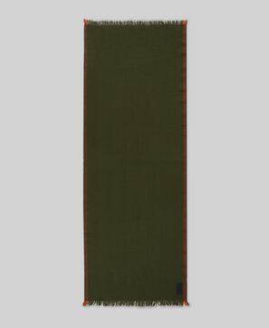 Khaki scarf man