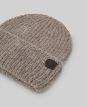 Maxi beanie mezcla alpaca mujer