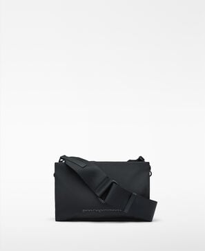 ナイロンツートンスモールクロスボディバッグ