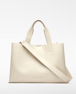 Mica horizontal shopper bag