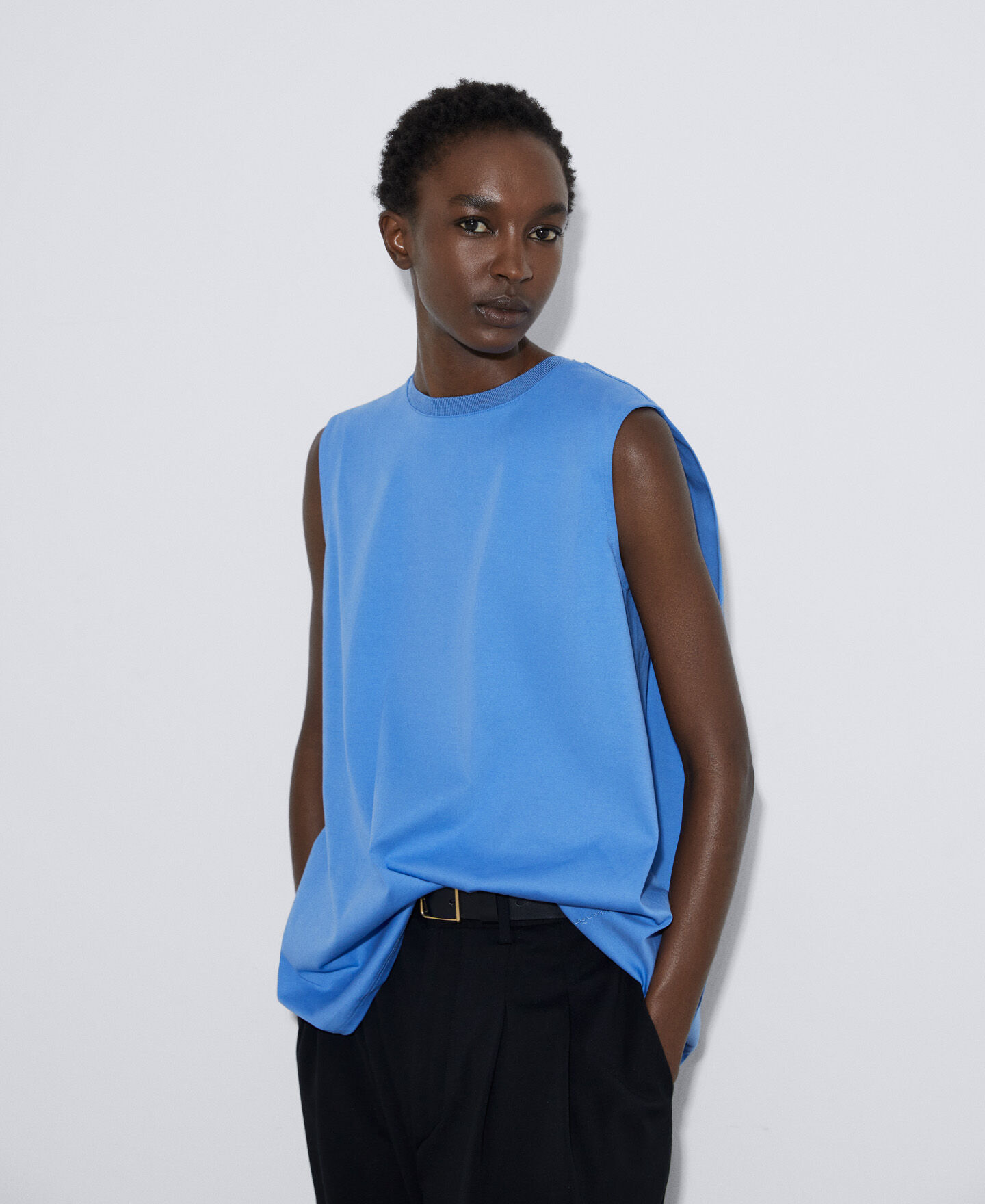 mercerised cotton t shirt
