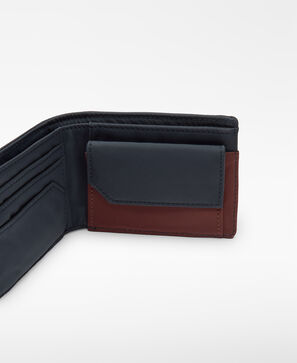 Nylon wallet with elastic closure man