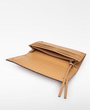 Horizonte double braided large wallet