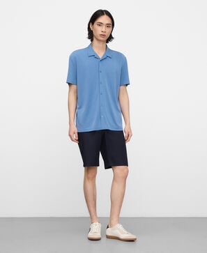 Bermudashorts aus Baumwollpopeline