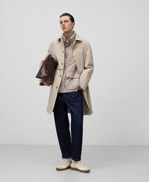 Nylon safari jacket man