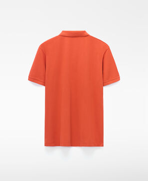 Regular fit organic cotton piqu&eacute; polo