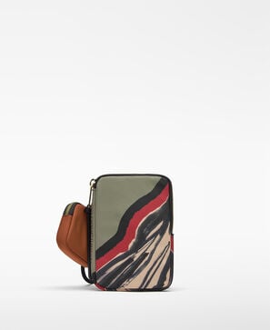 Ori&oacute;n nylon printed mobile phone holder