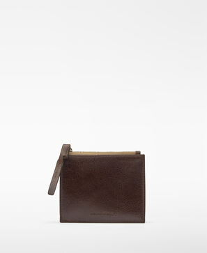 Responsible leather medium wallet woman