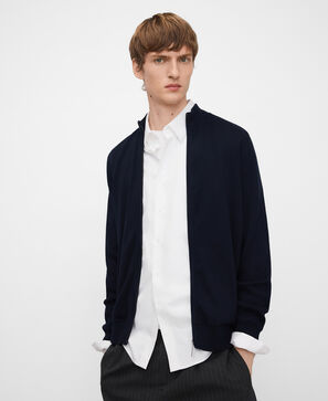 Cárdigan punto algodón orgánico hombre