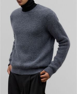 Jersey con alpaca hombre