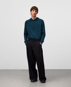 オーガニックコットンニットスウェット