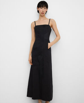 Embroidered long dress