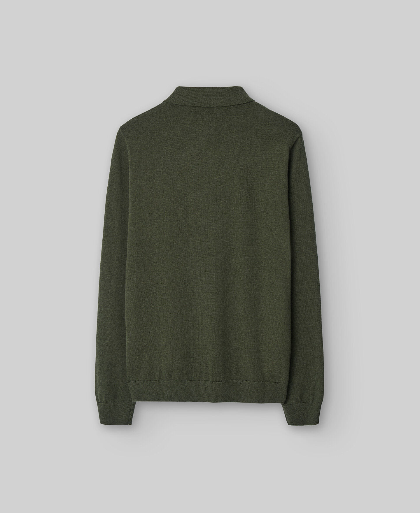 【現金特価】 wool cotton sleeve Long polo man shirt トップス